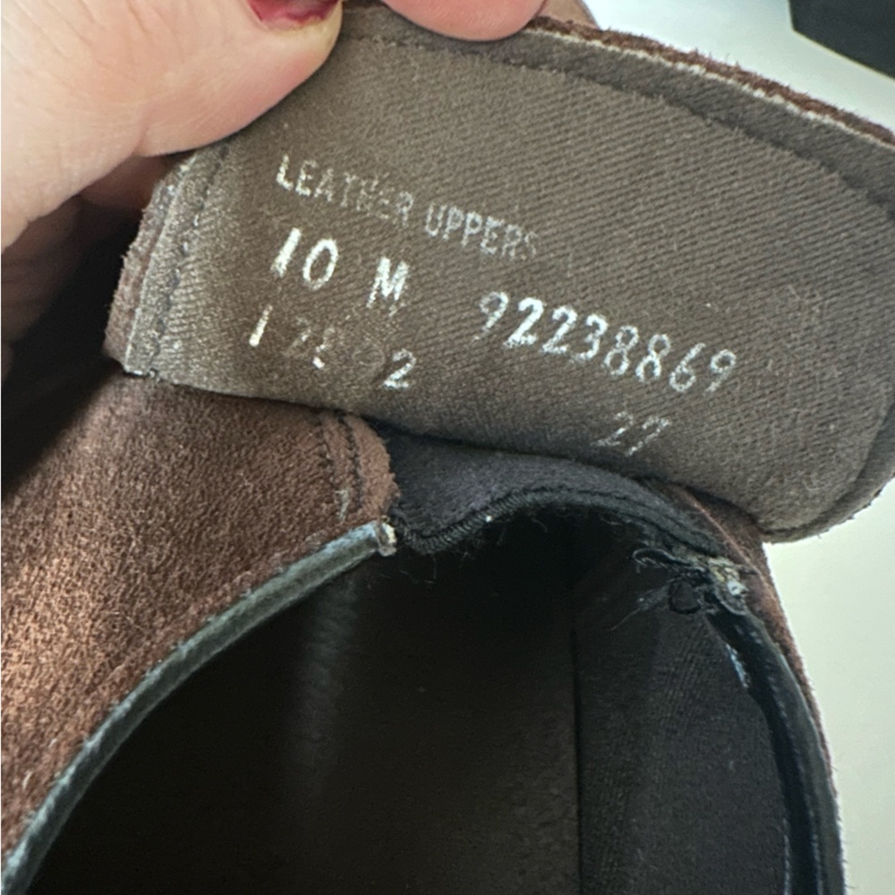 Hush Puppies Men Loafers Suede in Color Brown US Size 10 - Picture 13 of 14